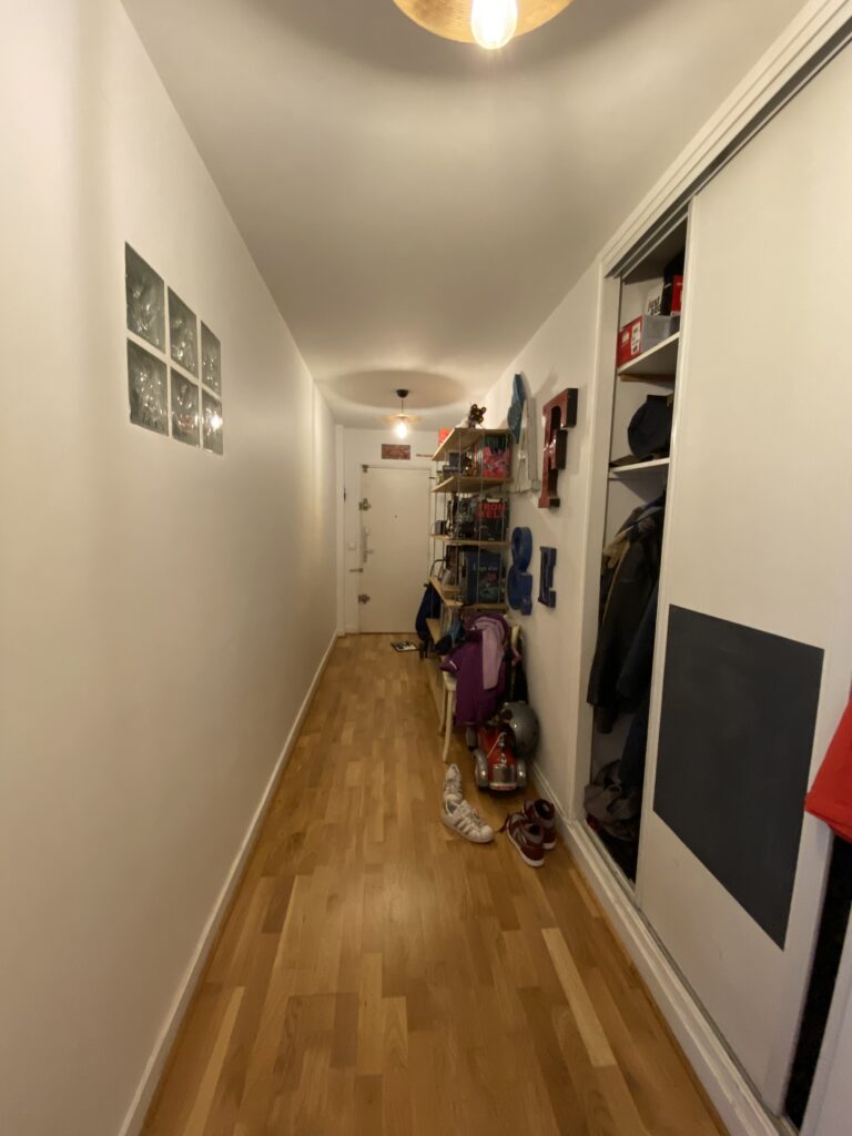 Entrée avant les travaux