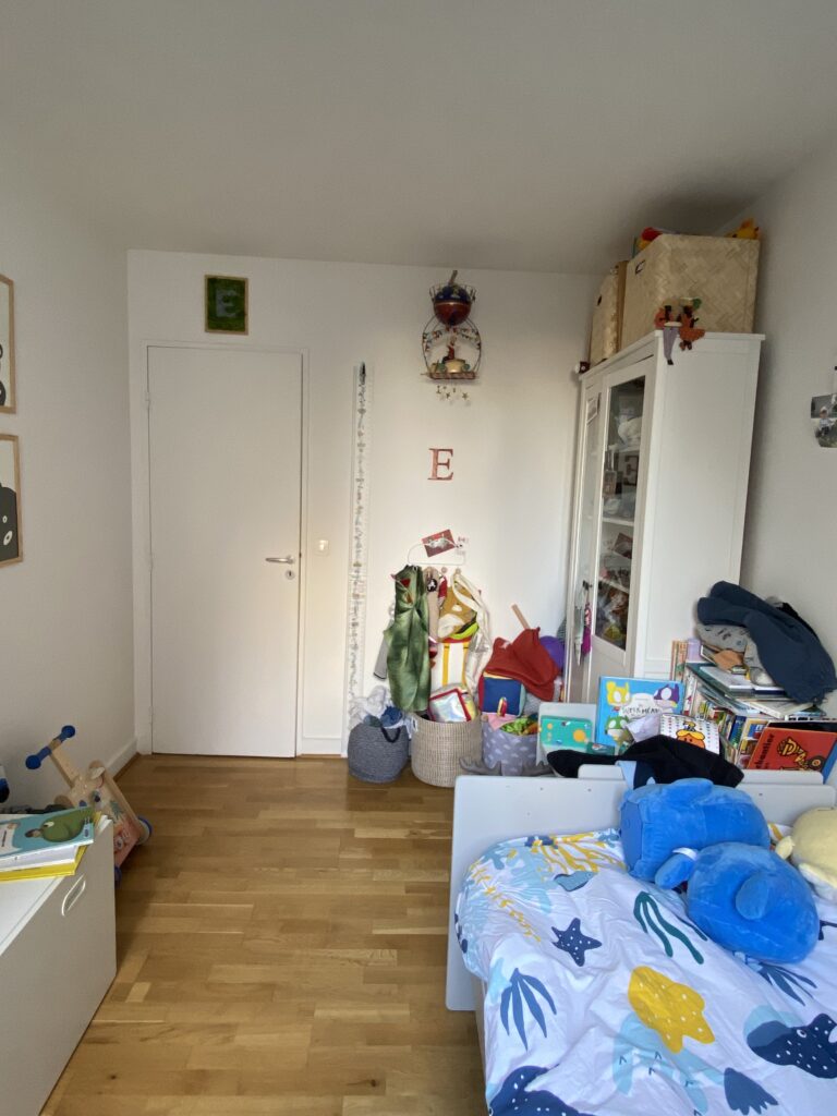 Chambre enfant avant les travaux