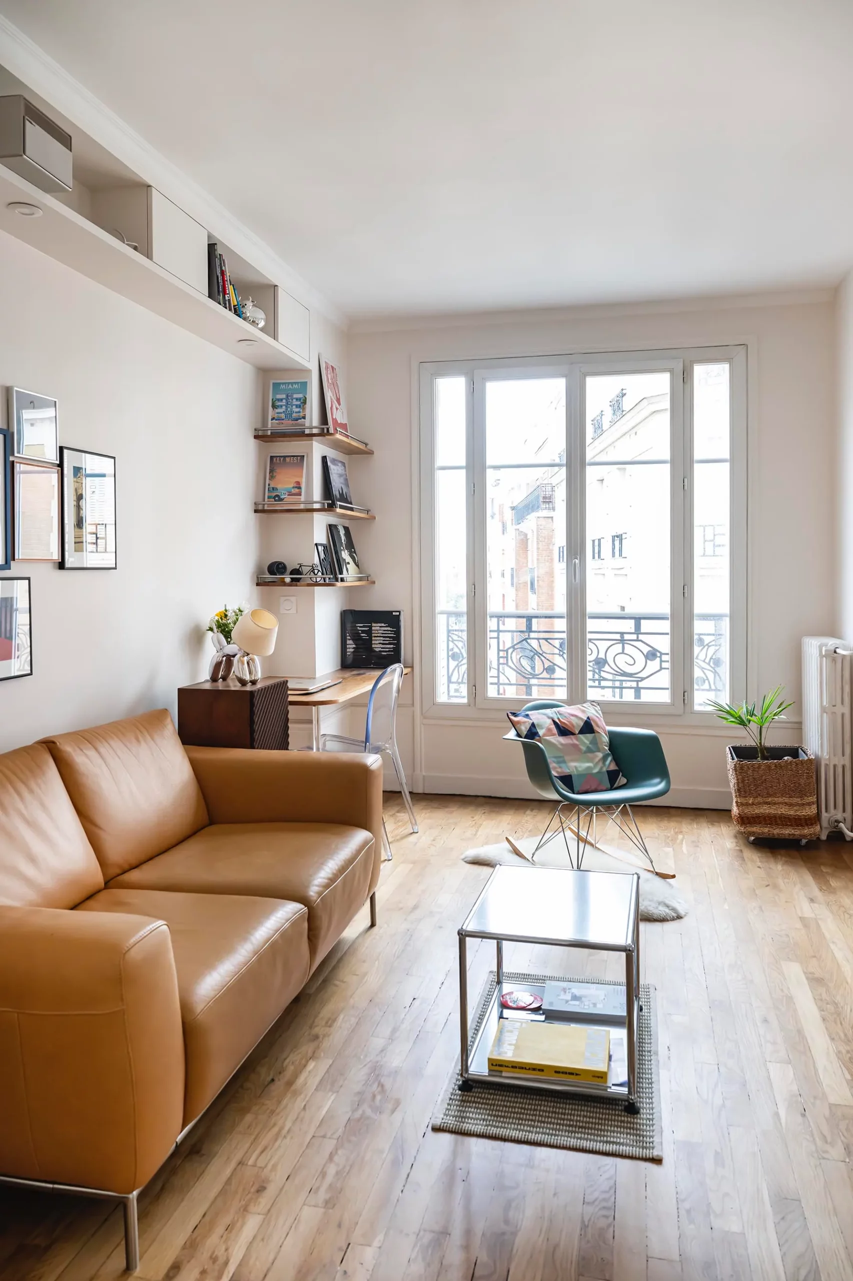 Renovation salon asnieres