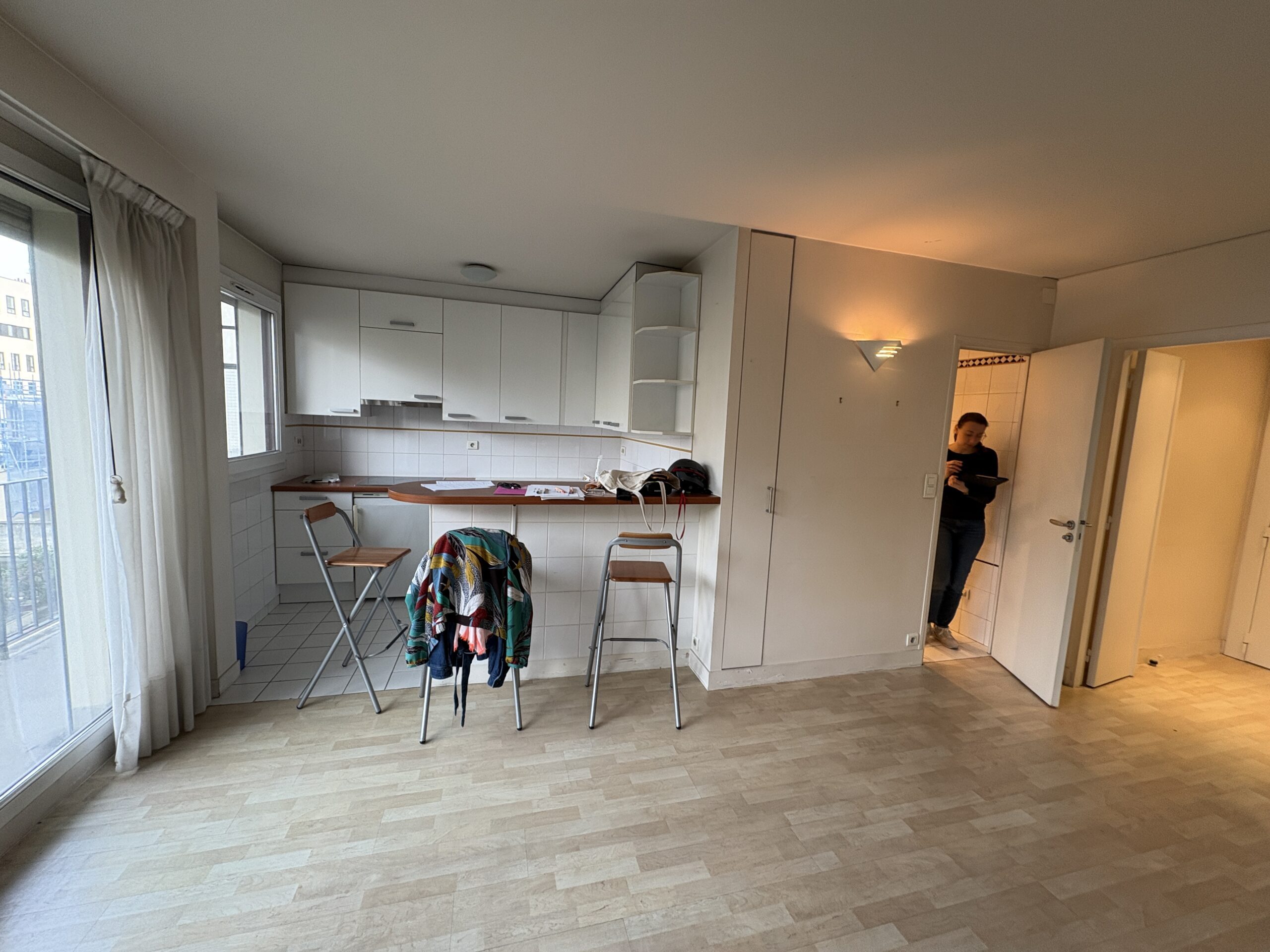 Séjour avant les travaux asnieres sur seine