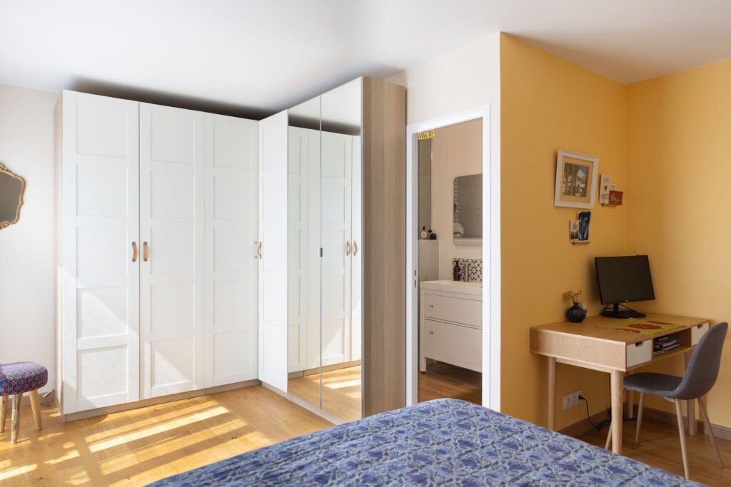 Suite parentale 20 m² – Agrandissement appartement Clichy
