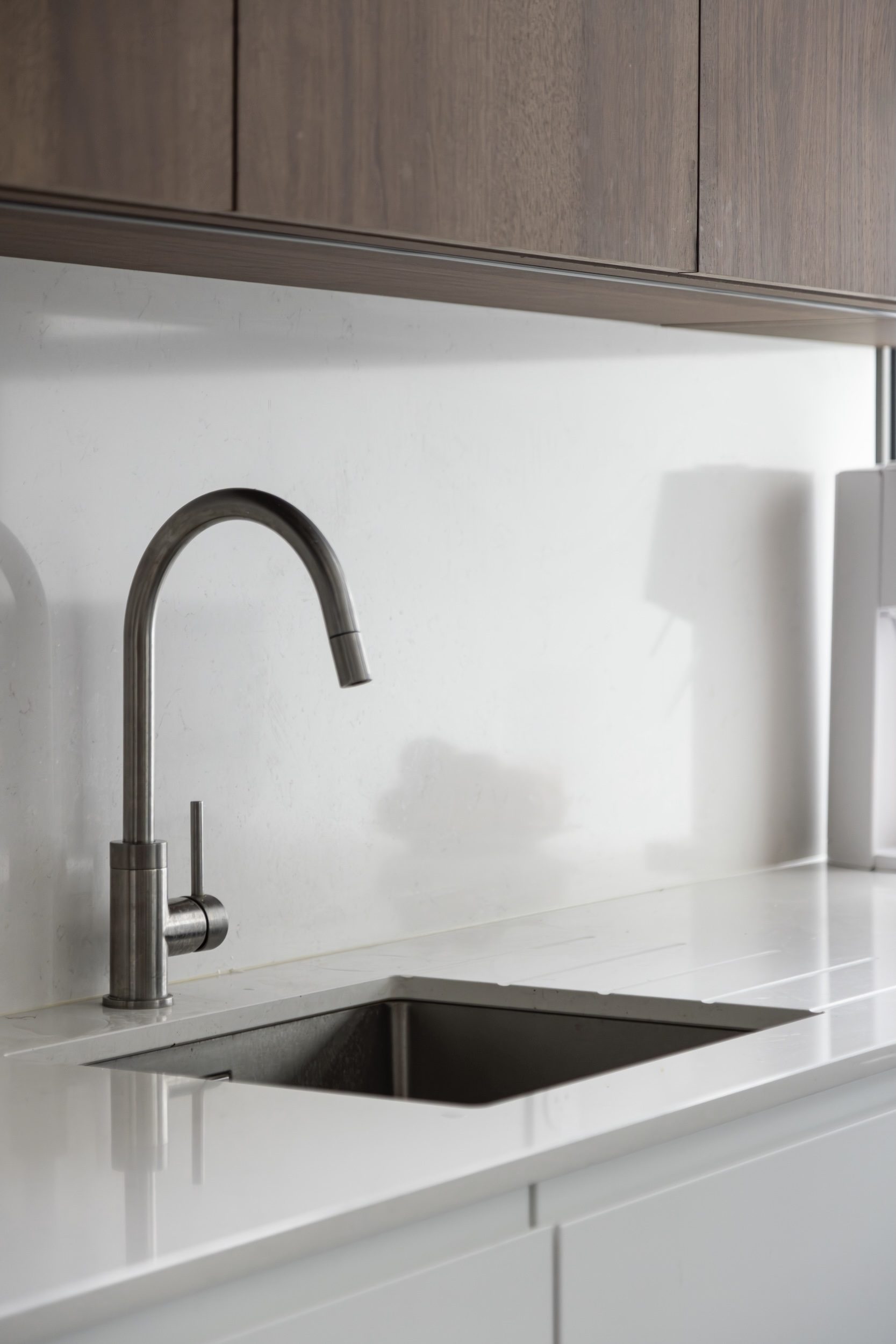 Cuisine intégrée et harmonieuse – Aménagement appartement familial